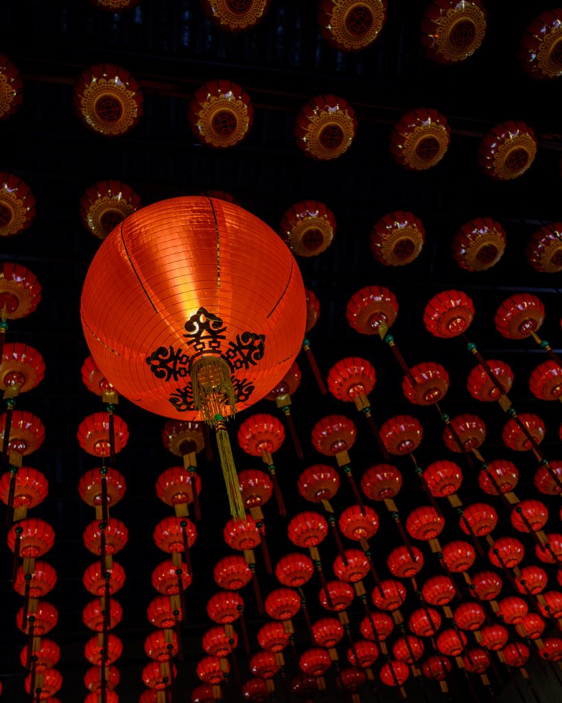Sea of lanterns, Georgetown, Malaysia